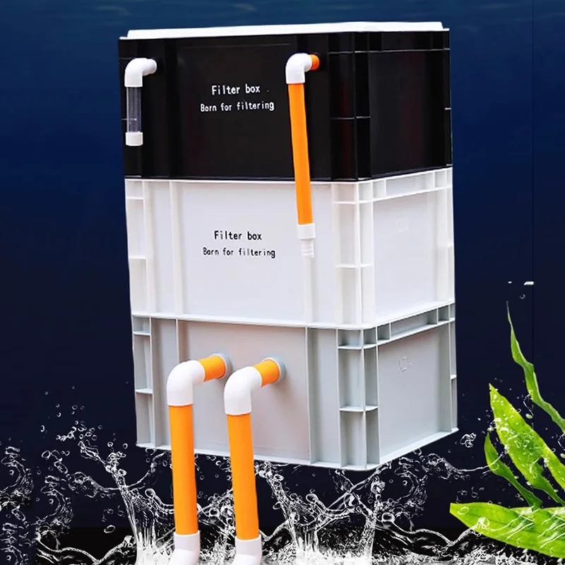 Fish Tank Filter Aquarium - صندوق فلتر خارجي لحوض السمك، نظام