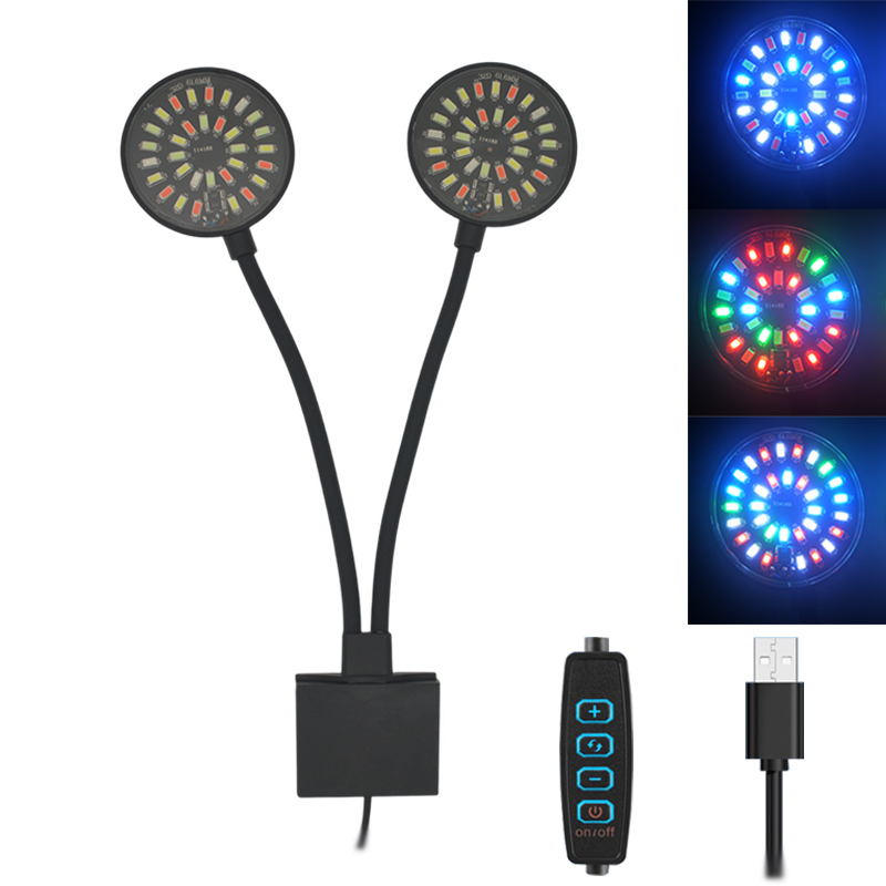 Aquarium Fish Light Lamp - USB حوض السمك مصباح ليد خزان
