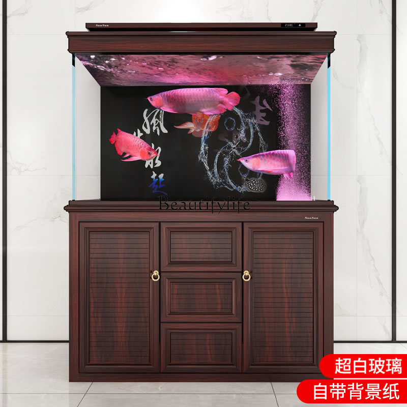 Aquarium Fish Dragon - Yj9 جديد خزان الأسماك غرفة المعيشة