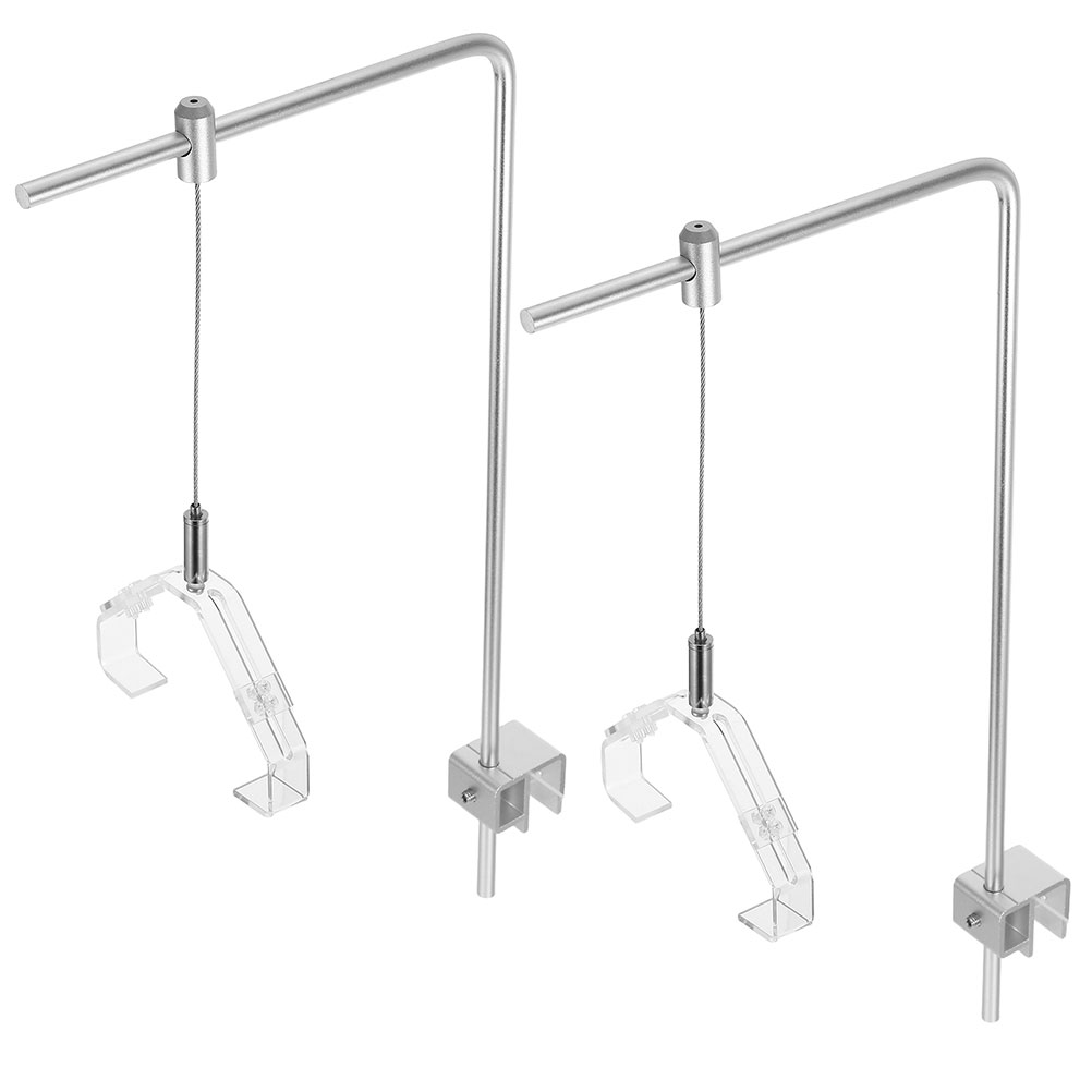 Aquarium Fish Light Lamp - 2 قطعة حامل مصباح حوض السمك
