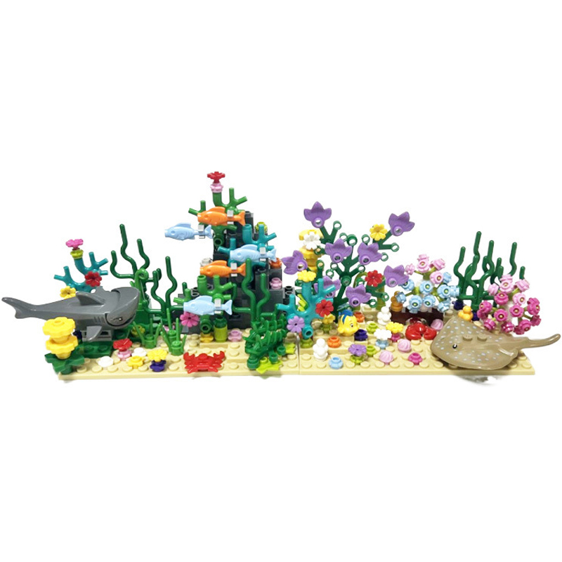 Aquarium Fish Lego - مجموعة مكعبات بناء مدينة MOC: مشاهدة