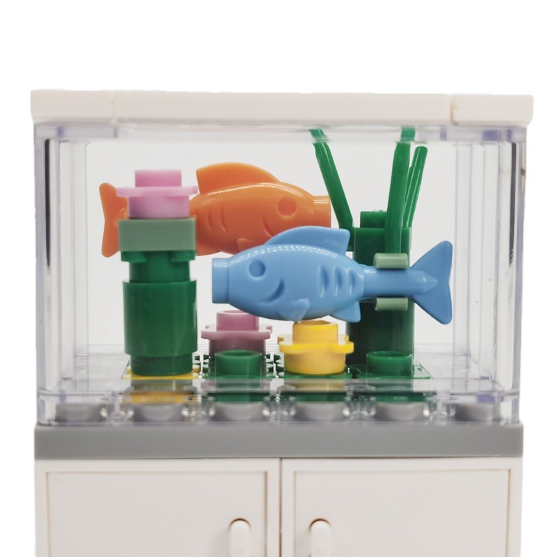 مدينة أصدقاء خزان الأسماك اللب - مراجعة Aquarium Fish Lego وسعره