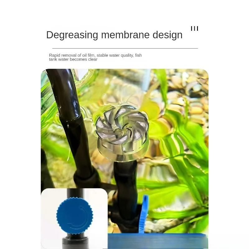 فلتر خارجي مثبت على الحائط لحو - مراجعة Fish Tank Filter Aquarium وسعره