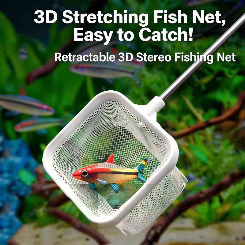 شبكة صيد مقاومة للصدأ والتآكل  - مراجعة Aquarium Fishland وسعره