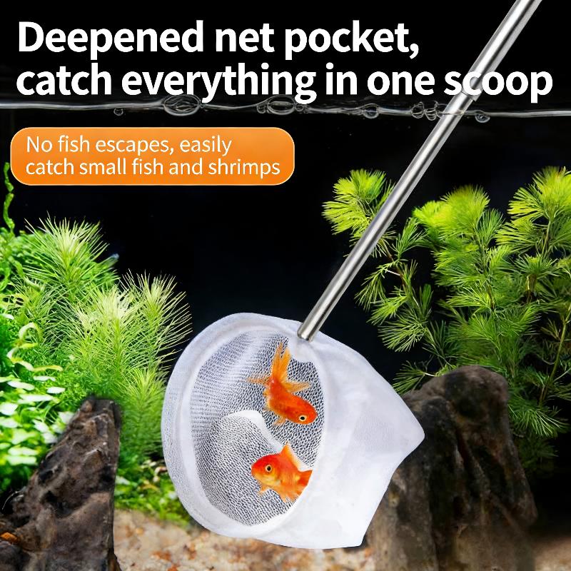 شبكة صيد مقاومة للصدأ والتآكل  - مراجعة Aquarium Fishland وسعره