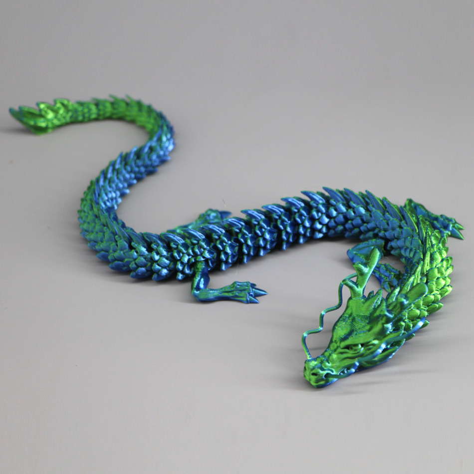 زينة تنين متصل ثلاثية الأبعاد  - مراجعة Aquarium Fish Dragon وسعره