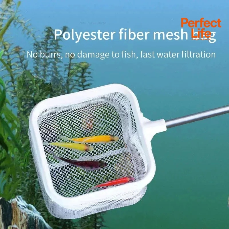 1-2 قطعة شبكة صيد من الفولاذ ا - مراجعة Aquarium Fishland وسعره