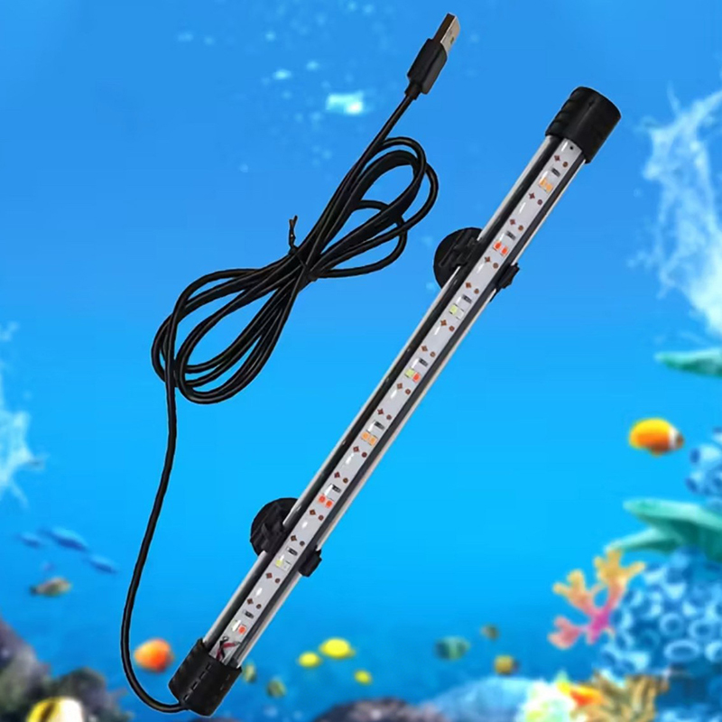 إضاءة حوض السمك، مصباح تحت الم - مراجعة Aquarium Fish Light Lamp وسعره