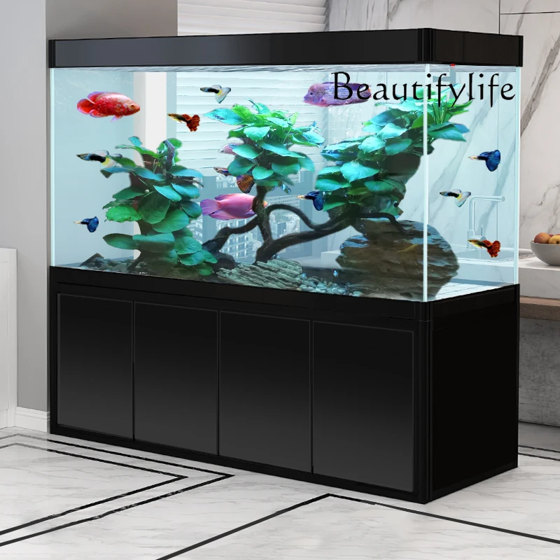 حوض سمك X36 للغرفة المعيشة من  - مراجعة Aquarium Fish Dragon وسعره