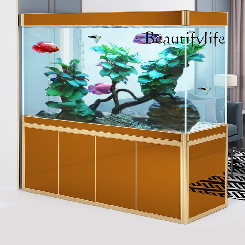 حوض سمك X36 للغرفة المعيشة من  - مراجعة Aquarium Fish Dragon وسعره