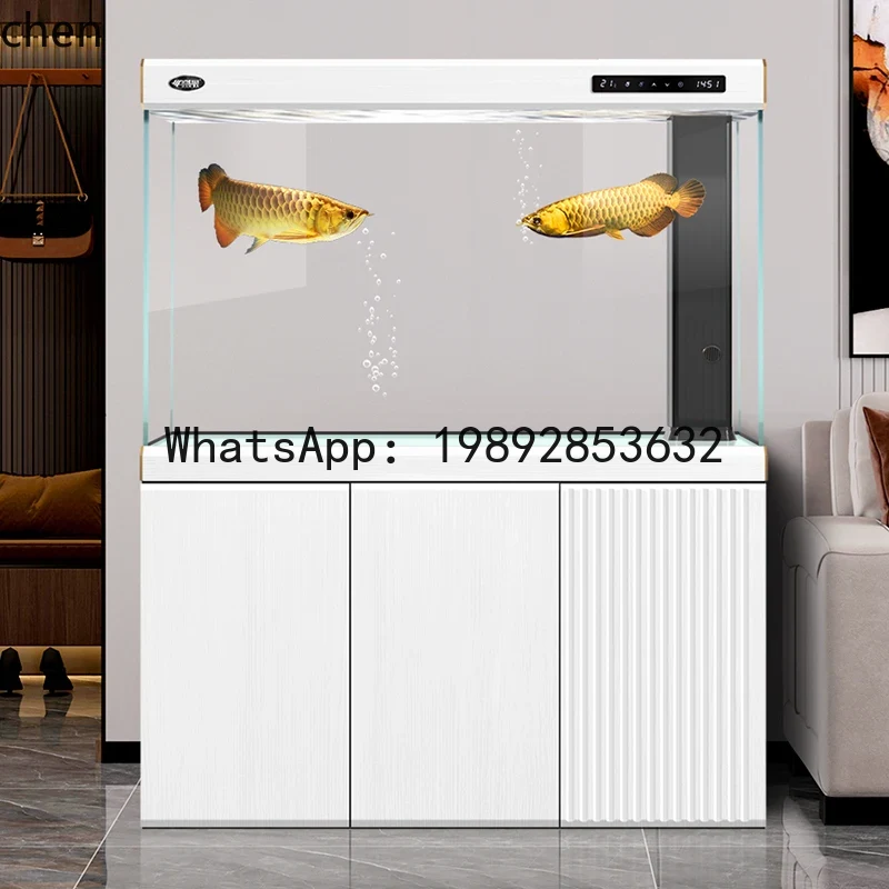 حوض سمك كبير للغرفة المعيشية م - مراجعة Aquarium Fish Dragon وسعره