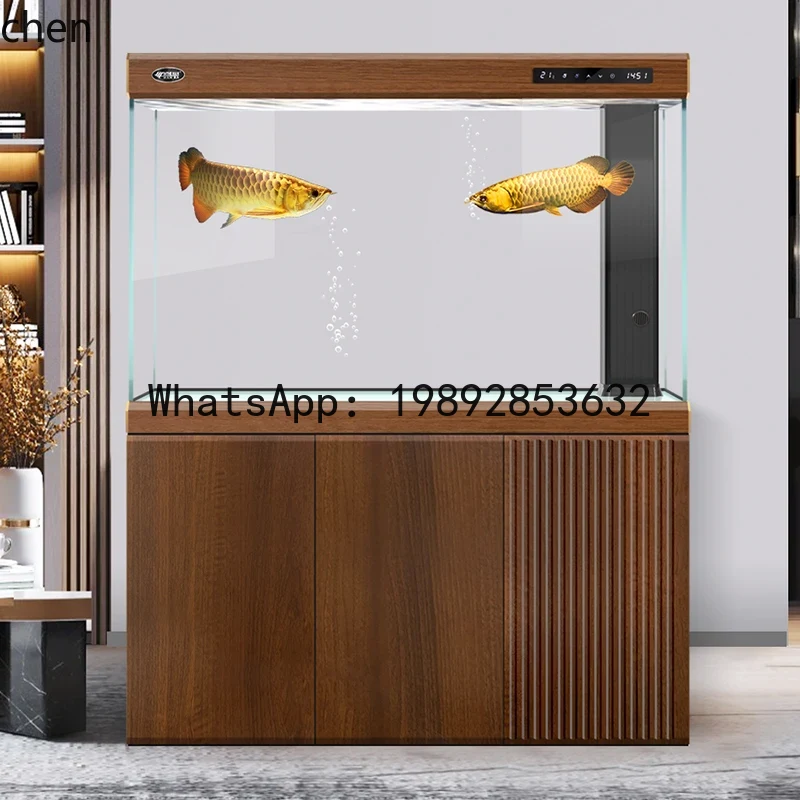 حوض سمك كبير للغرفة المعيشية م - مراجعة Aquarium Fish Dragon وسعره