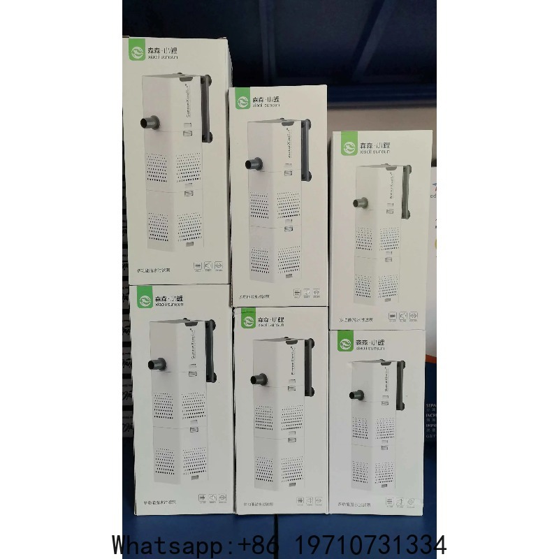 فلتر SUNSUN 3 في 1 لأحواض السم - مراجعة Fish Tank Filter Aquarium وسعره