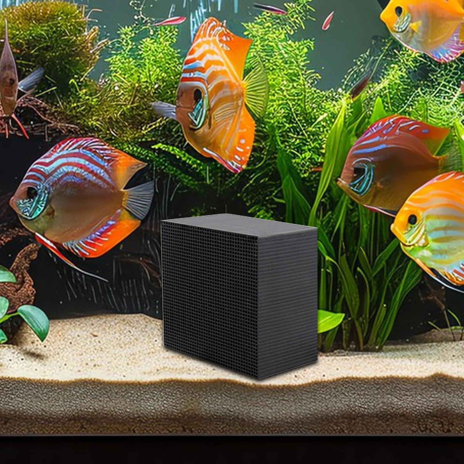 حوض السمك منقي مياه مكعب حوض ا - مراجعة Aquarium Fish Lego وسعره