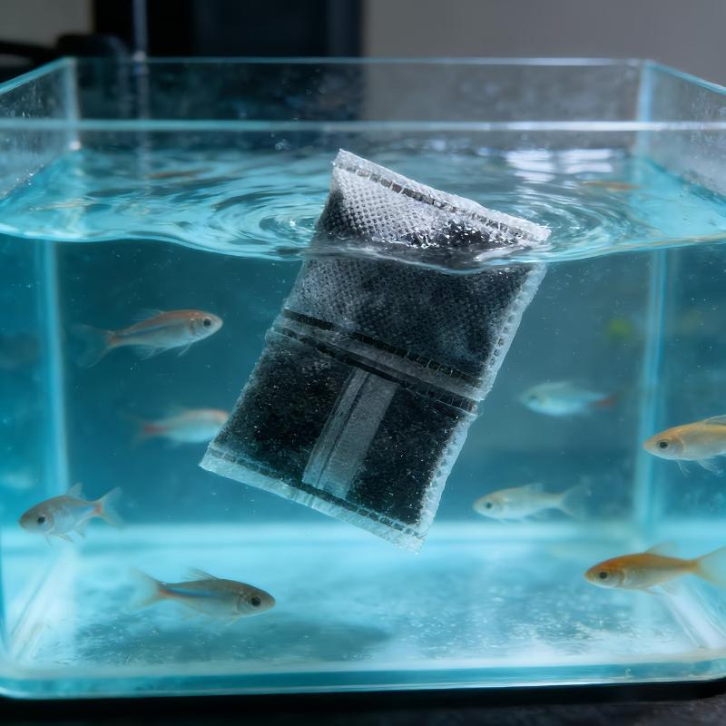 10/20/40 قطعة من أكياس الكربون - مراجعة Fish Tank Filter Aquarium وسعره