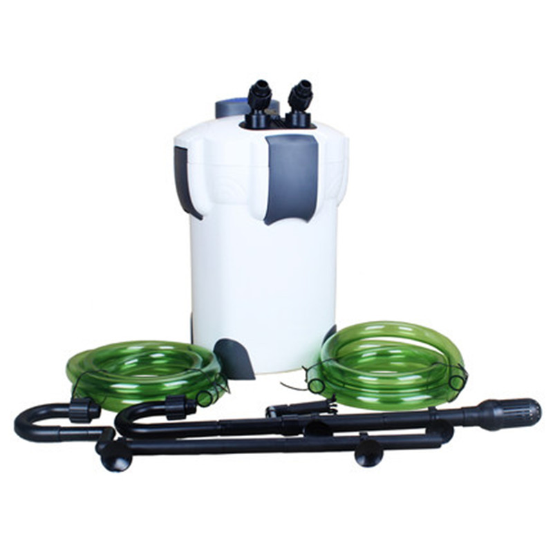 فلتر خارجي أسطواني لحوض السمك  - مراجعة Fish Tank Filter Aquarium وسعره