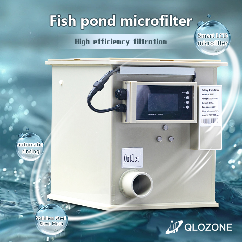 فلتر دوار صغير بتصميم جديد 110 - مراجعة Fish Tank Filter Aquarium وسعره