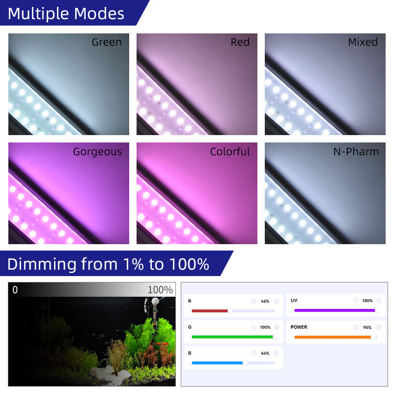 مصباح نمو النباتات المائية الذ - مراجعة Aquarium Fish App وسعره