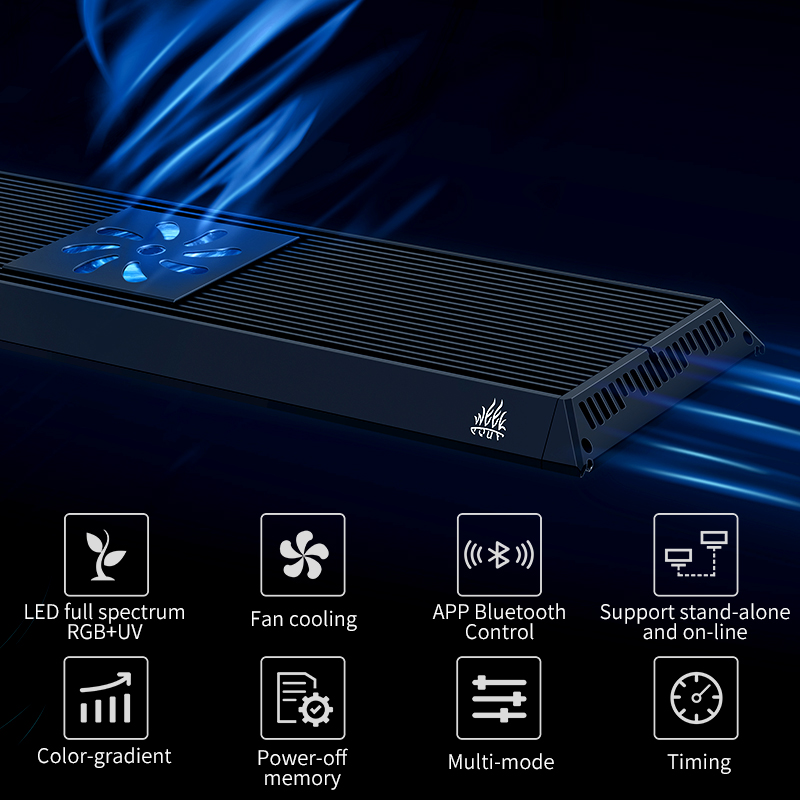 مصباح حوض السمك WEEKAQUA P1200 - مراجعة Aquarium Fish App وسعره