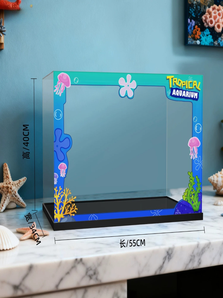 صندوق عرض أكريليك شفاف مناسب ل - مراجعة Aquarium Fish Lego وسعره