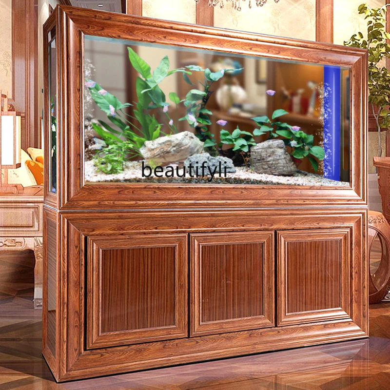 النمط الصيني الخشب الأحمر مثل  - مراجعة Aquarium Fish Dragon وسعره