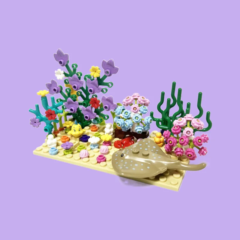 مجموعة مكعبات بناء مدينة MOC:  - مراجعة Aquarium Fish Lego وسعره