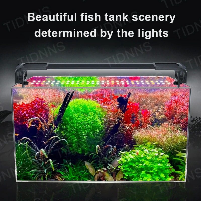 حوض السمك ضوء Led النبات تنمو  - مراجعة Aquarium Fish Light Lamp وسعره